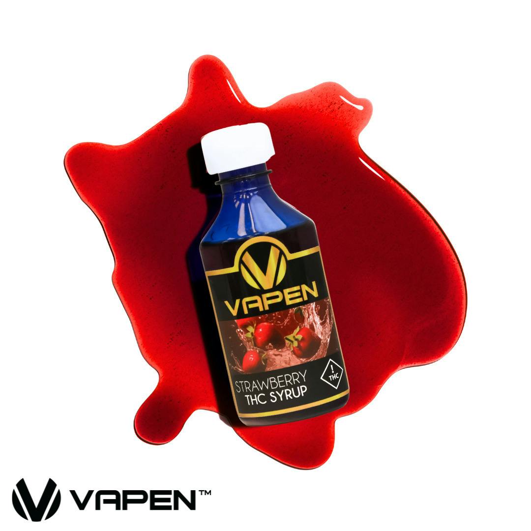 Photograph of product: Vapen - Strawberry Syrup