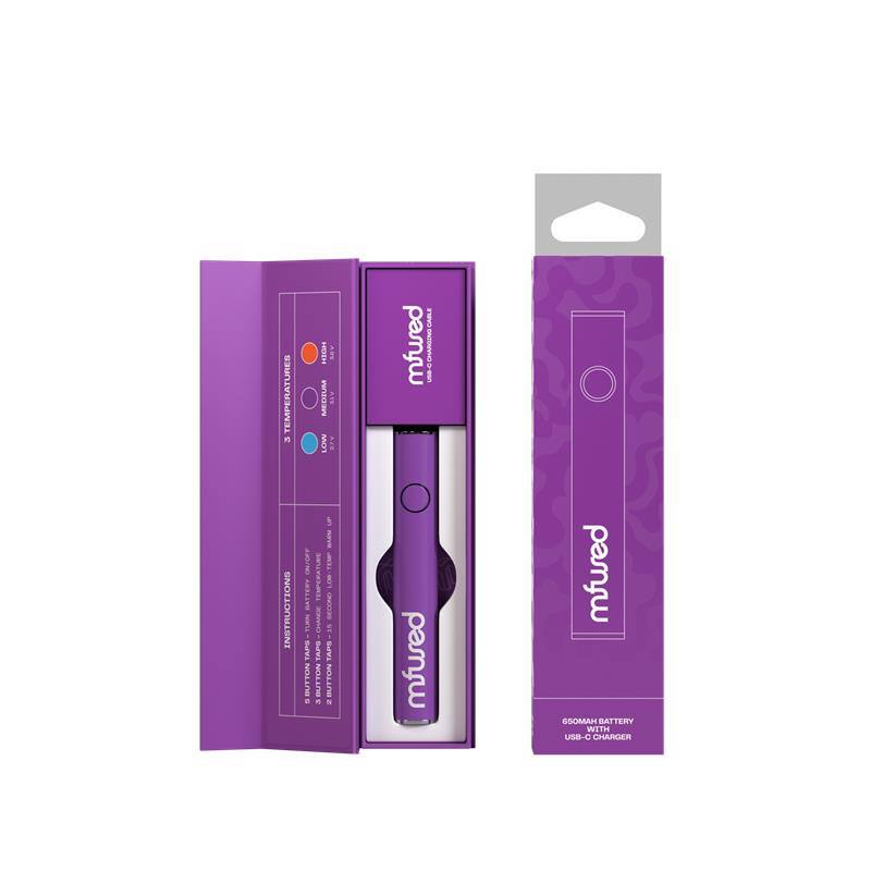 Photograph of product: Mfused Smart Battery 650mAh - Purple