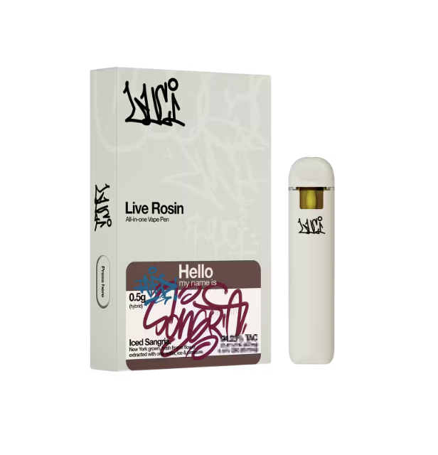 Photograph of product: Iced Sangria - .5g Rosin ALL-IN-ONE