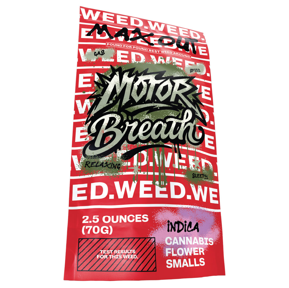 Photograph of product: Motor Breath | Premium Oui'd. | 2.5oz MAX OUT - 70.0g