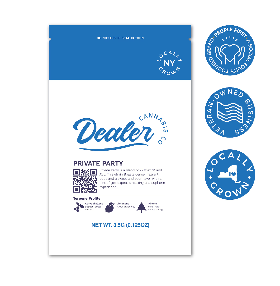 Photograph of product: Dealer | Private Party | Dried Flower 3.5g