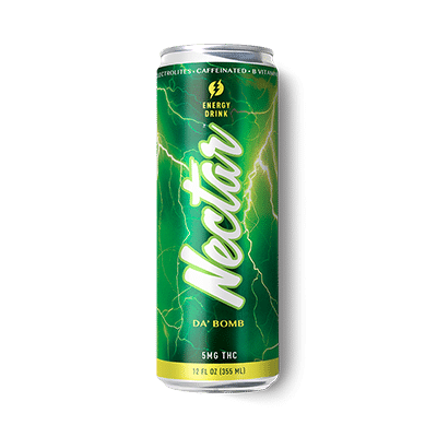 Photograph of product: Nectar - Da' Bomb - Infused Energy Beverage - 5mg