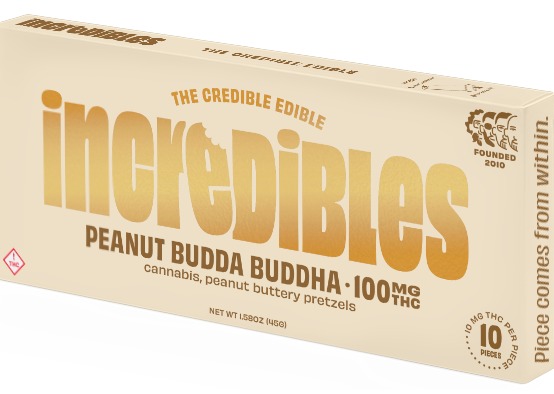 Photograph of product: Peanut Budda Buddha - 10pk/100mg (10mg TH-oui each)