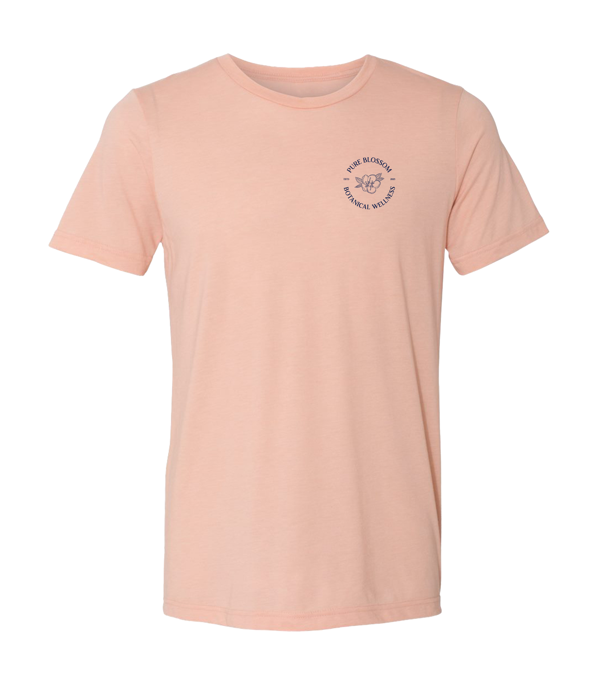 Photograph of product: Peach |  Tri Blend T-Shirt