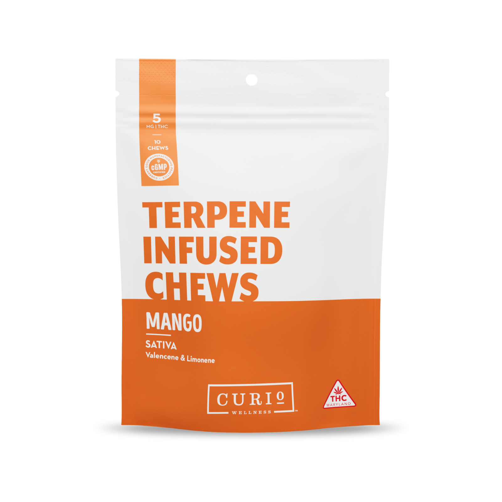 Photograph of Product: Mango Terpene Infused Chews | 5mg