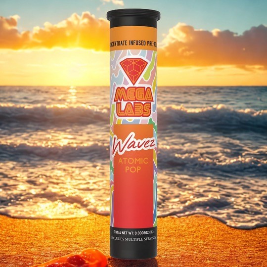 Photograph of product: Atomic Pop (H) Infused PRJ 1g