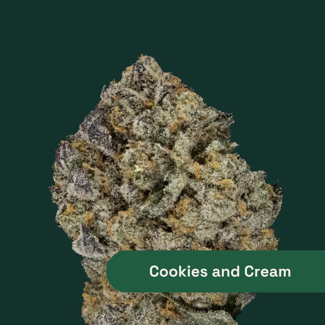 Photograph of product: The Botanist - Cookies and Cream - 14g - Flower (Smalls)