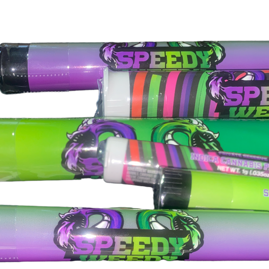 Photograph of product: 1. Speedy Oui'dy 1g Pre Roll - Alien Cookies (I) - 