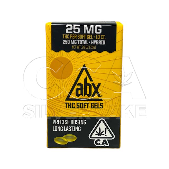Photograph of product: Soft Gels Refresh 25mg 10 qt - 25mg capsule/ 10 qty
