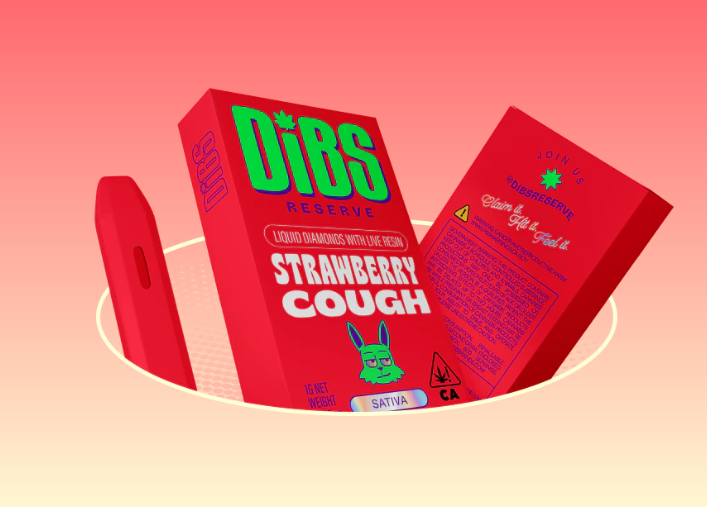Photograph of product: RTU LDLR (1G) - STRAWBERRY COUGH [S]