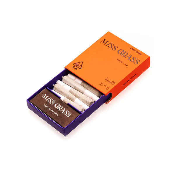 Photograph of product: Miss Grass Fast Times Pre-Roll Pack X 5pk