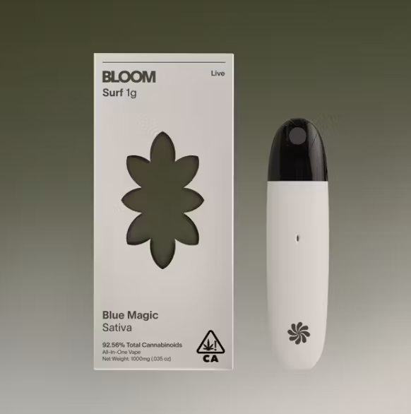 Photograph of product: Bloom Live Surf | Blue Magic Disposable
