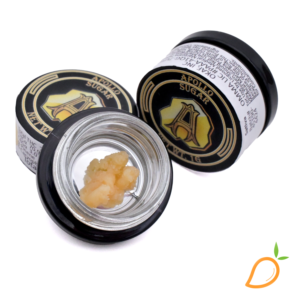 Photograph of product: 1g Grim Mints Cured Sugar Apothecary Extracts