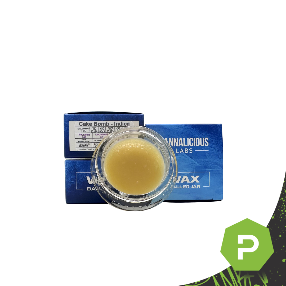 Photograph of product: Cannalicious Wax Bucket | Cake Bomb