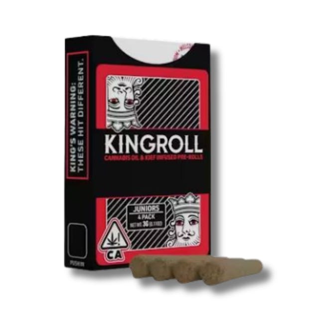 Photograph of product: Glitter Bomb x Strawberry Shortcake Infused Kingroll 4pk - 