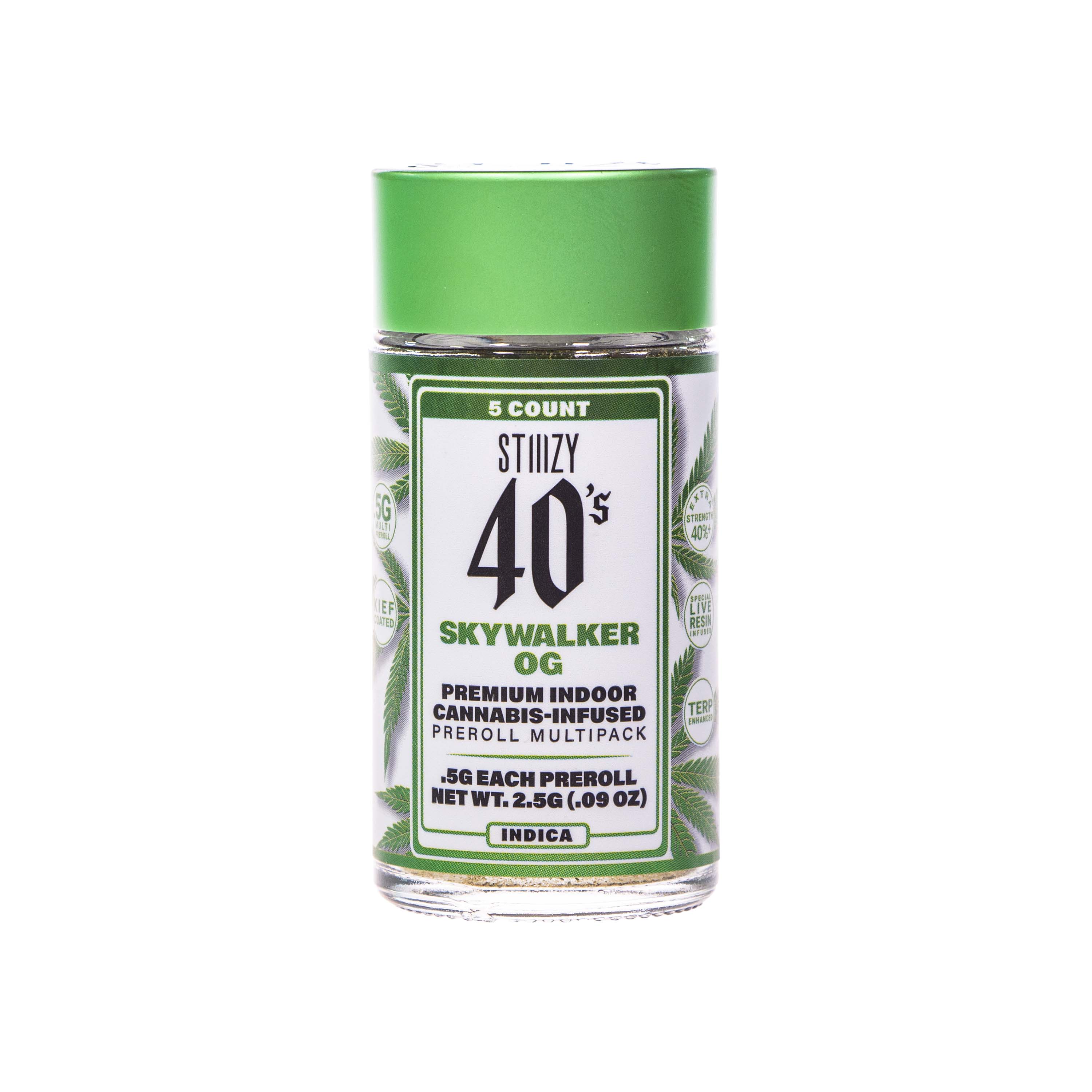 Photograph of product: 40's Infused Skywalker OG Pre-roll Multi Pack (2.5g)