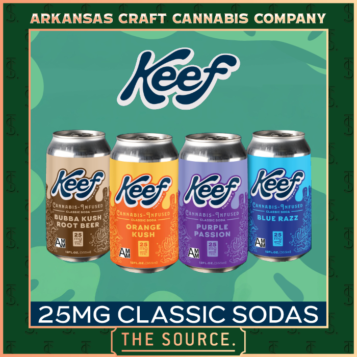 Photograph of product: Blue Razz Infused 25mg Cola