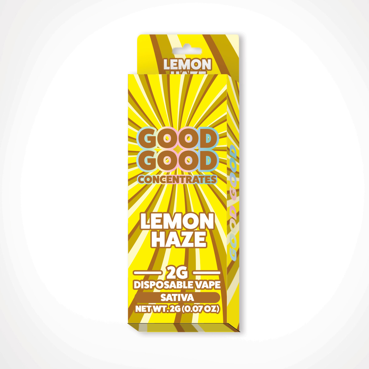 Photograph of product: Lemon Haze | 2G Disposable Vape