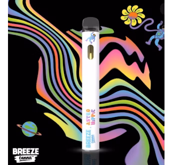 Photograph of product: Breeze Canna - Astro Hippie Tropical Rainbow Beltz Disposable