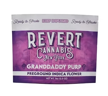 Photograph of product: Revert | Granddaddy Purp | Preground Flower | 14g