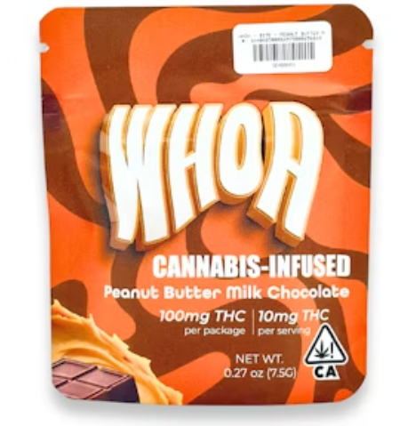 Photograph of product: Peanut Butter Milk Chocolate Bite 100mg   100 Mg