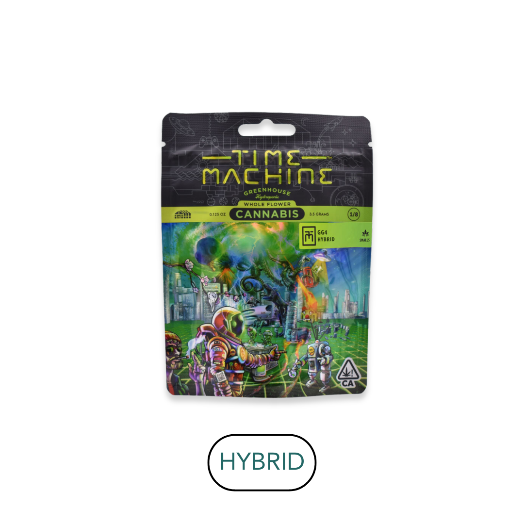 Photograph of product: Time Machine - GG4 - Flower - 3.5g
