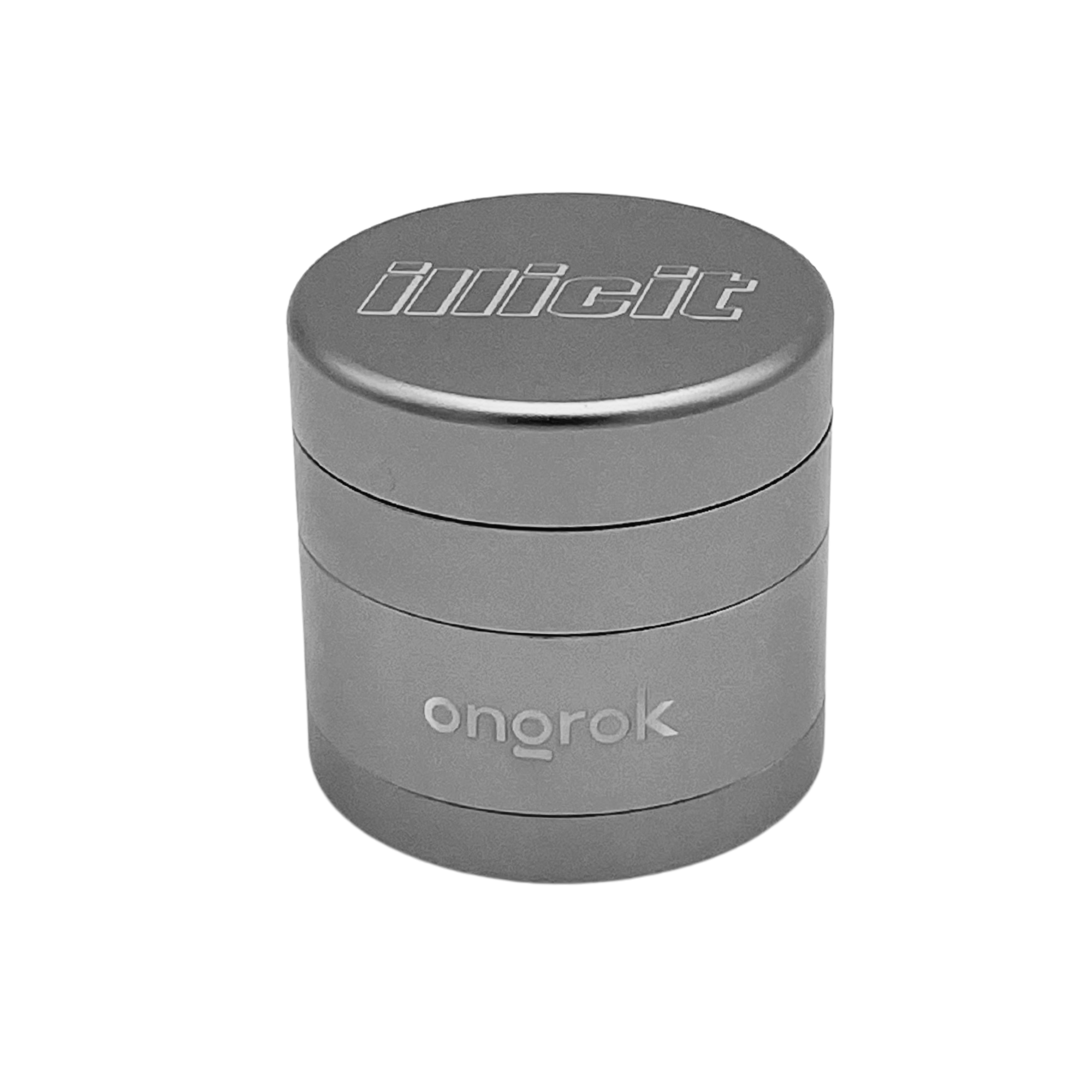 Photograph of product: ILlicit 4 Piece EZ Grinder | Gun Metal