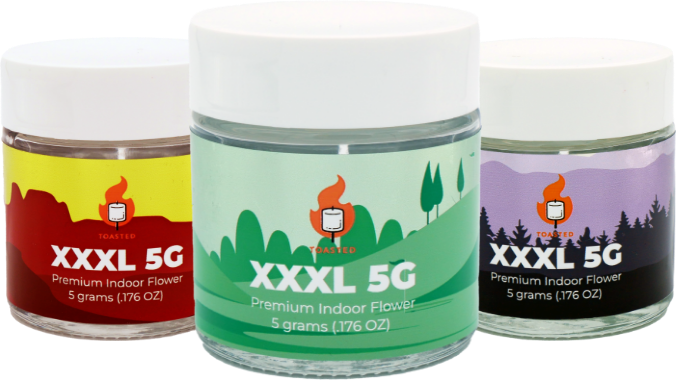 Photograph of product: Toasted XXXL 5g - Safari Kush