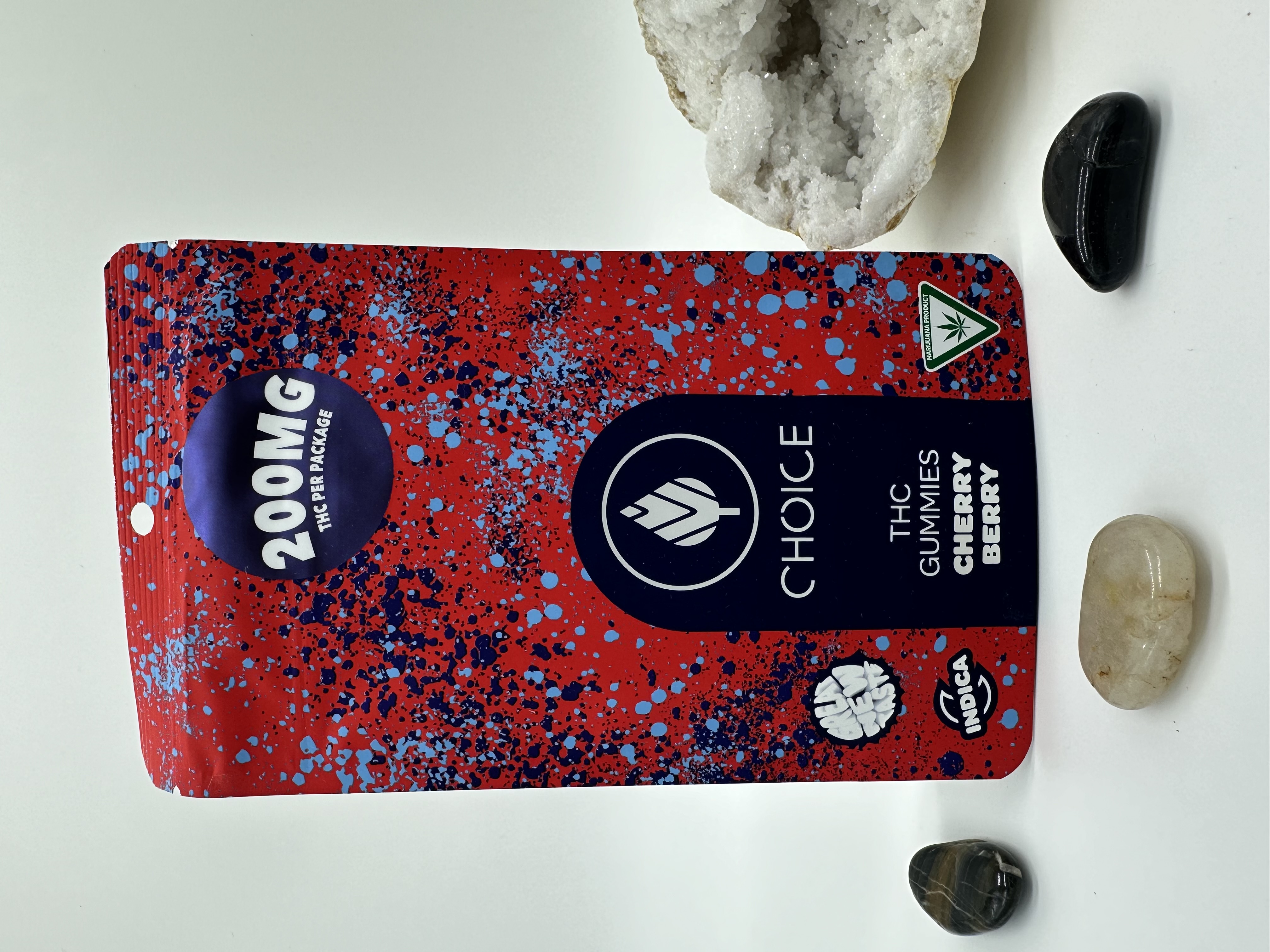 Photograph of product: Cherry Berry - 200mg Gummies