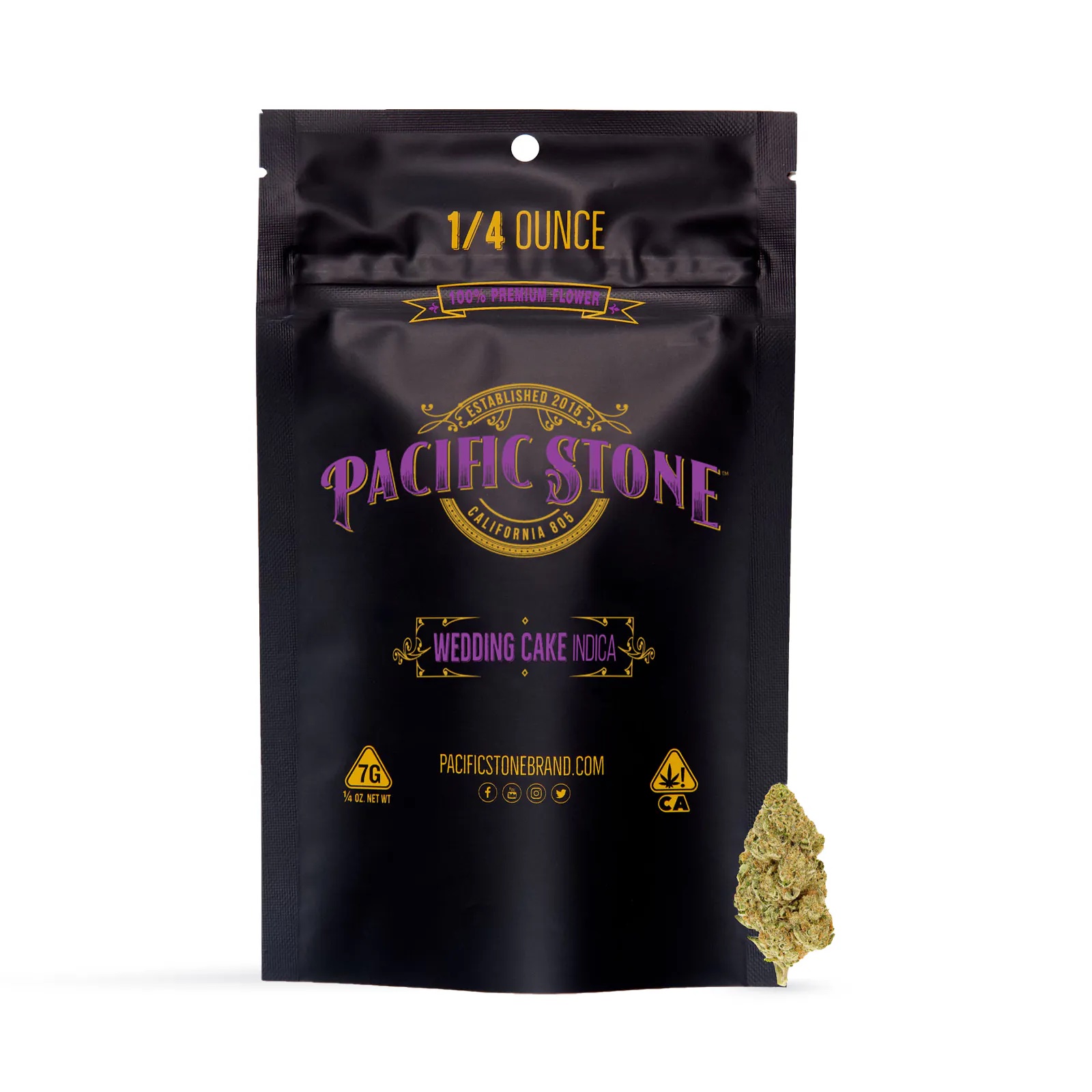 Photograph of product: PACIFIC STONE: WEDDING CAKE 7G POUCH