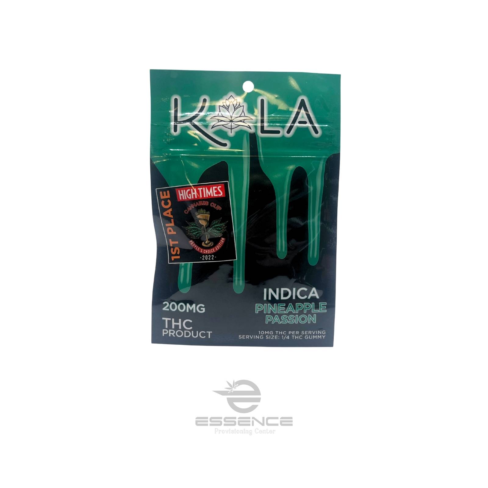 Photograph of product: Kola - Pineapple Passion Gummies - 200mg (Oui'd)