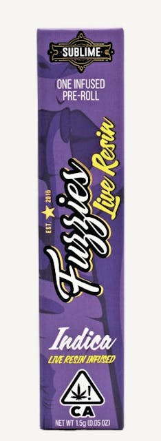 Photograph of product: Zerealz | Live Resin Infused 1.5g Pre-Roll