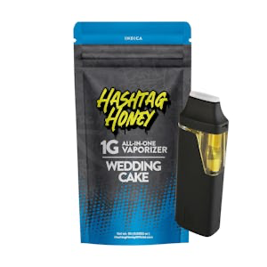 Photograph of product: au chocolattag Honey | Wedding Cake | AIO Vape | 1g