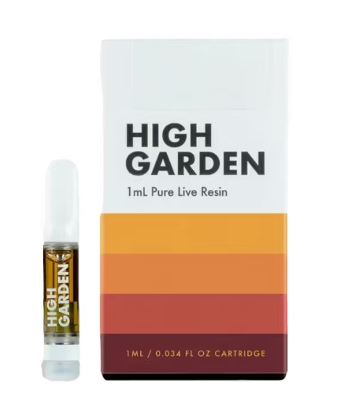 Photograph of product: High Garden | Blue Dream | Oui'd | Pure Live Resin 510 Cart