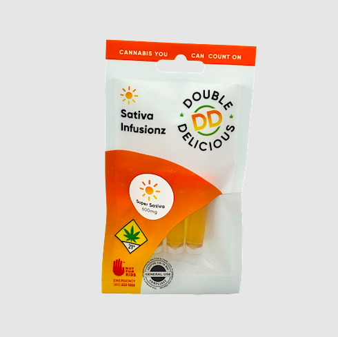 Photograph of product: Double D - Oui'd [600mg] - 3pk Super Infusionz