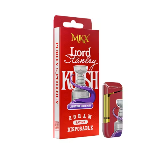 Photograph of product: MKX Distillate All-in-One Vape - Lord Stanley Kush