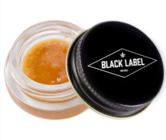 Photograph of product: Black Label l White Widow Sugar l 1g