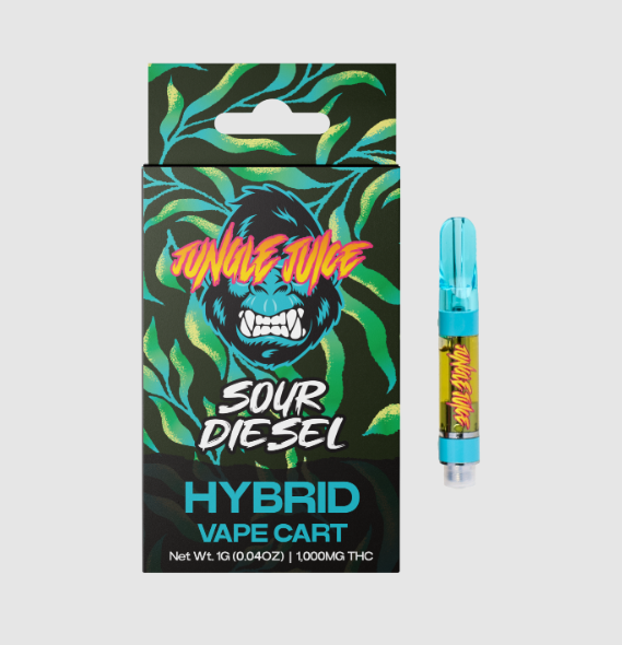 Photograph of product: Sour Diesel | 510 Thread | Jungle Juice