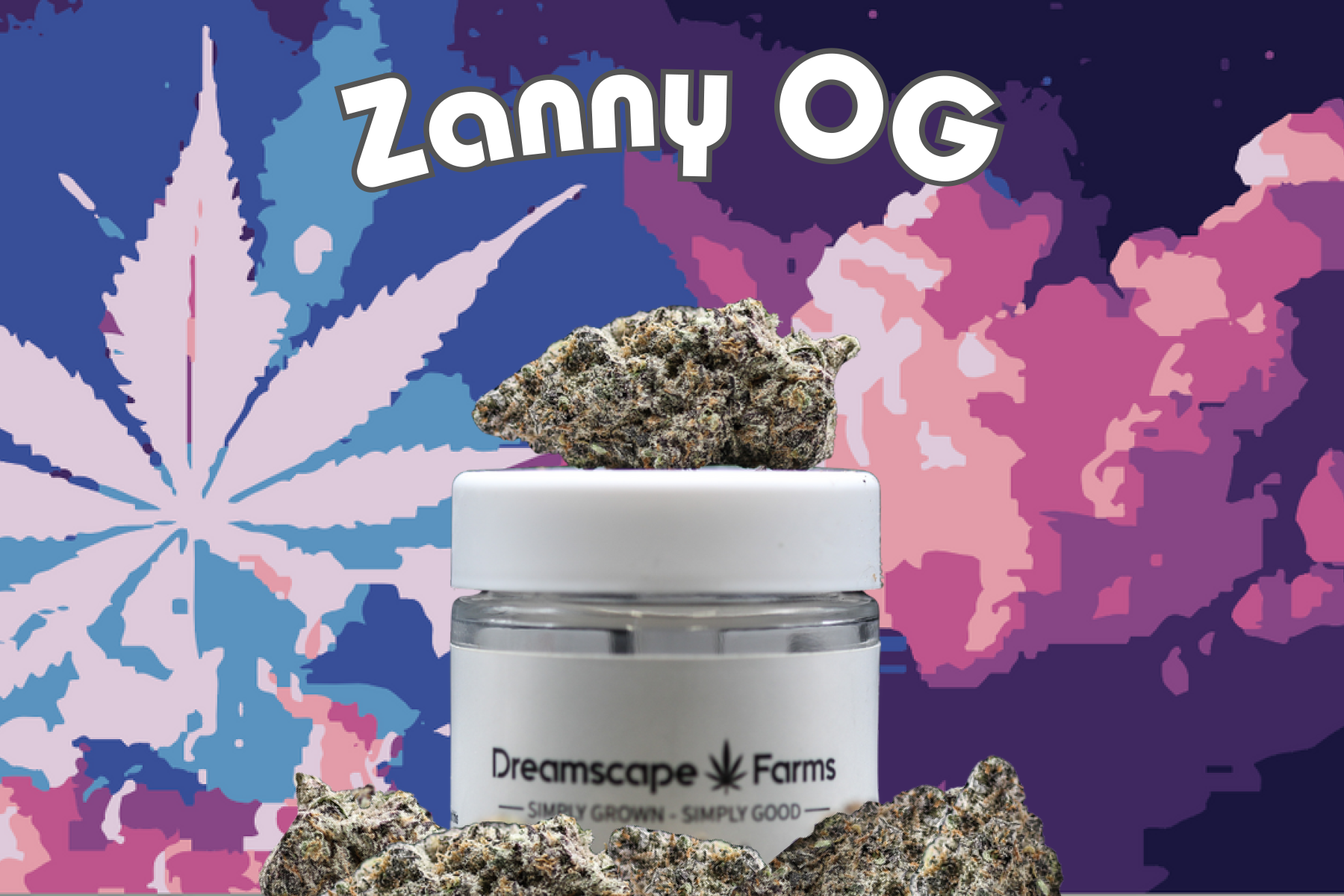 Photograph of product: Dreamscape - Zanny OG (3.5G)