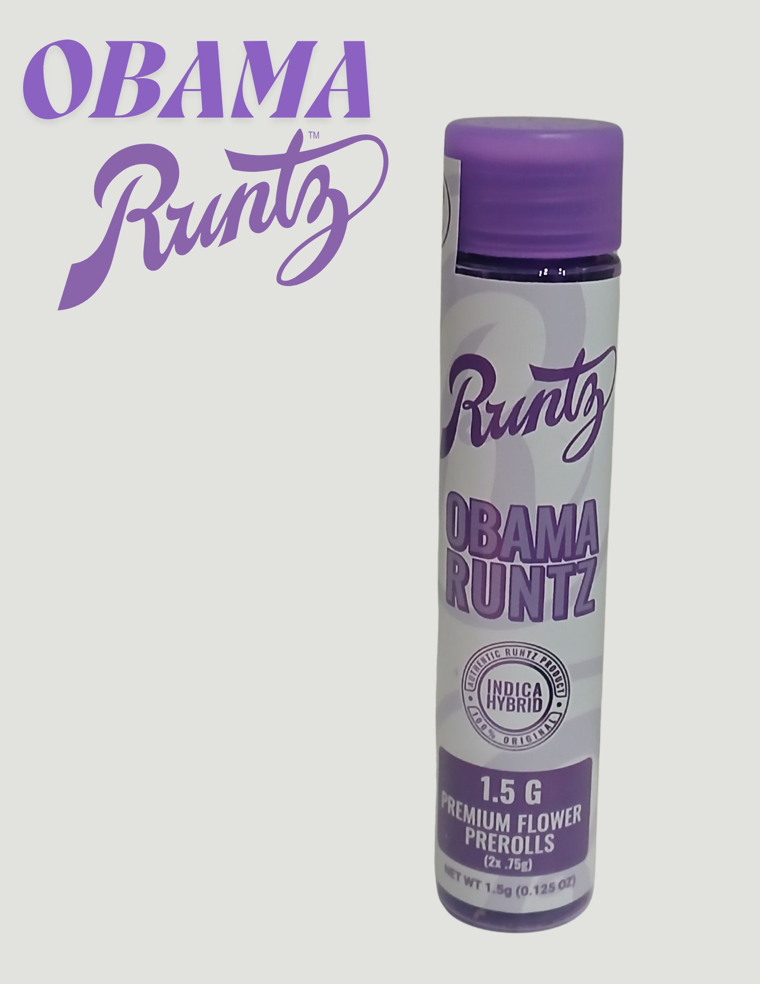 Photograph of product: Runtz | 2pk | Premium Flower Prerolls | Obama Runtz