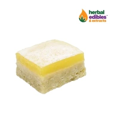 Photograph of product: Herbal Edibles 200mg Lemon-aid Bar