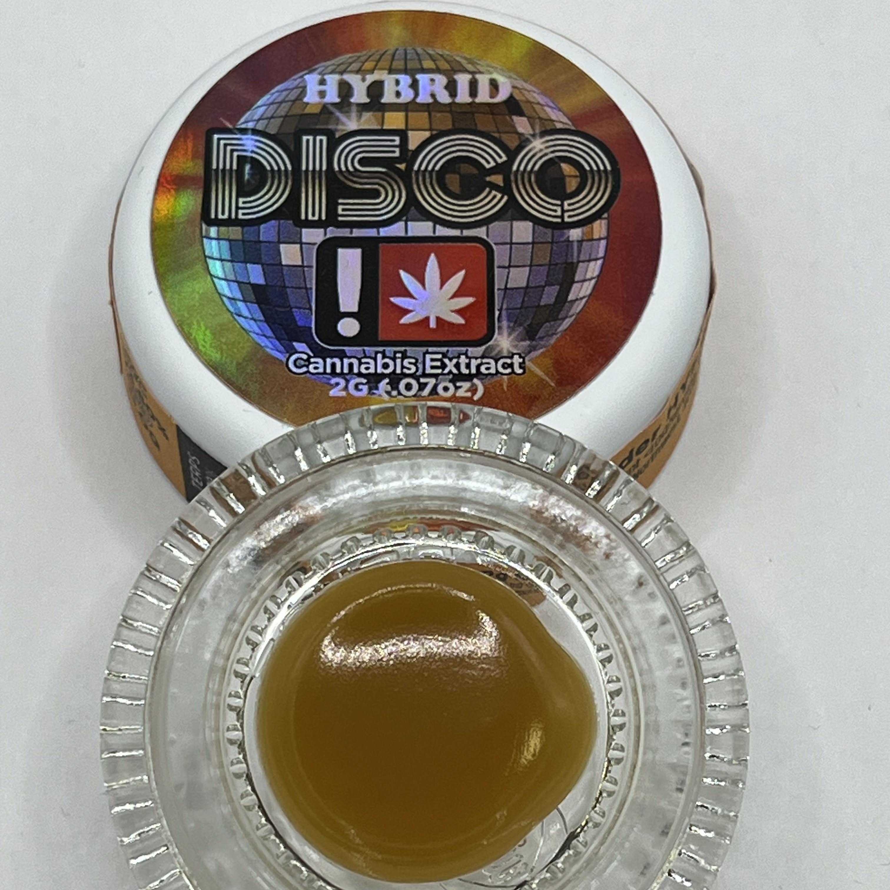 Photograph of product: Disco Dabs > Badder 2g > Hybrid > Blockberry