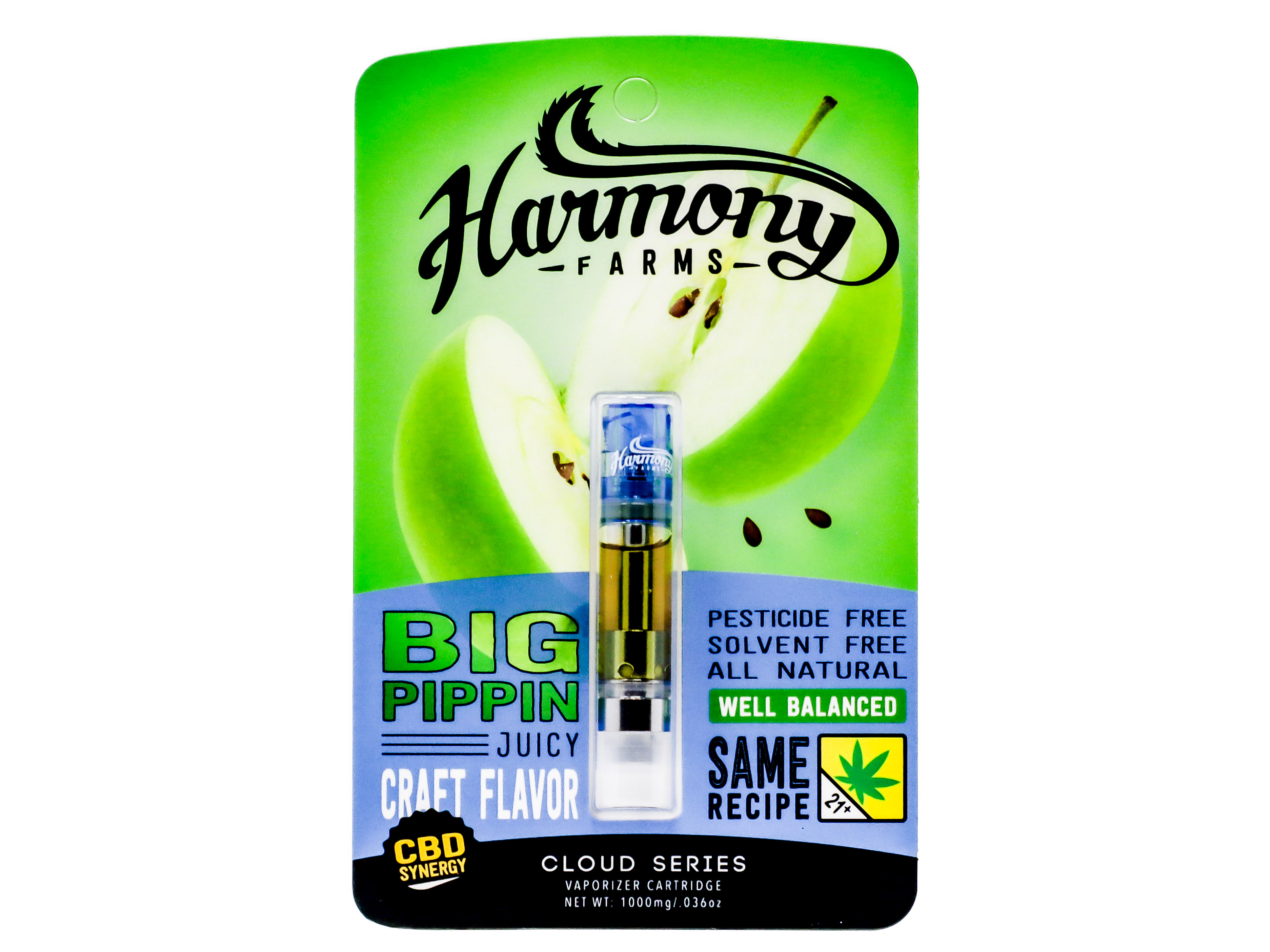 Photograph of Product: HF Big Pippin 1:1 Distillate Cart 50199