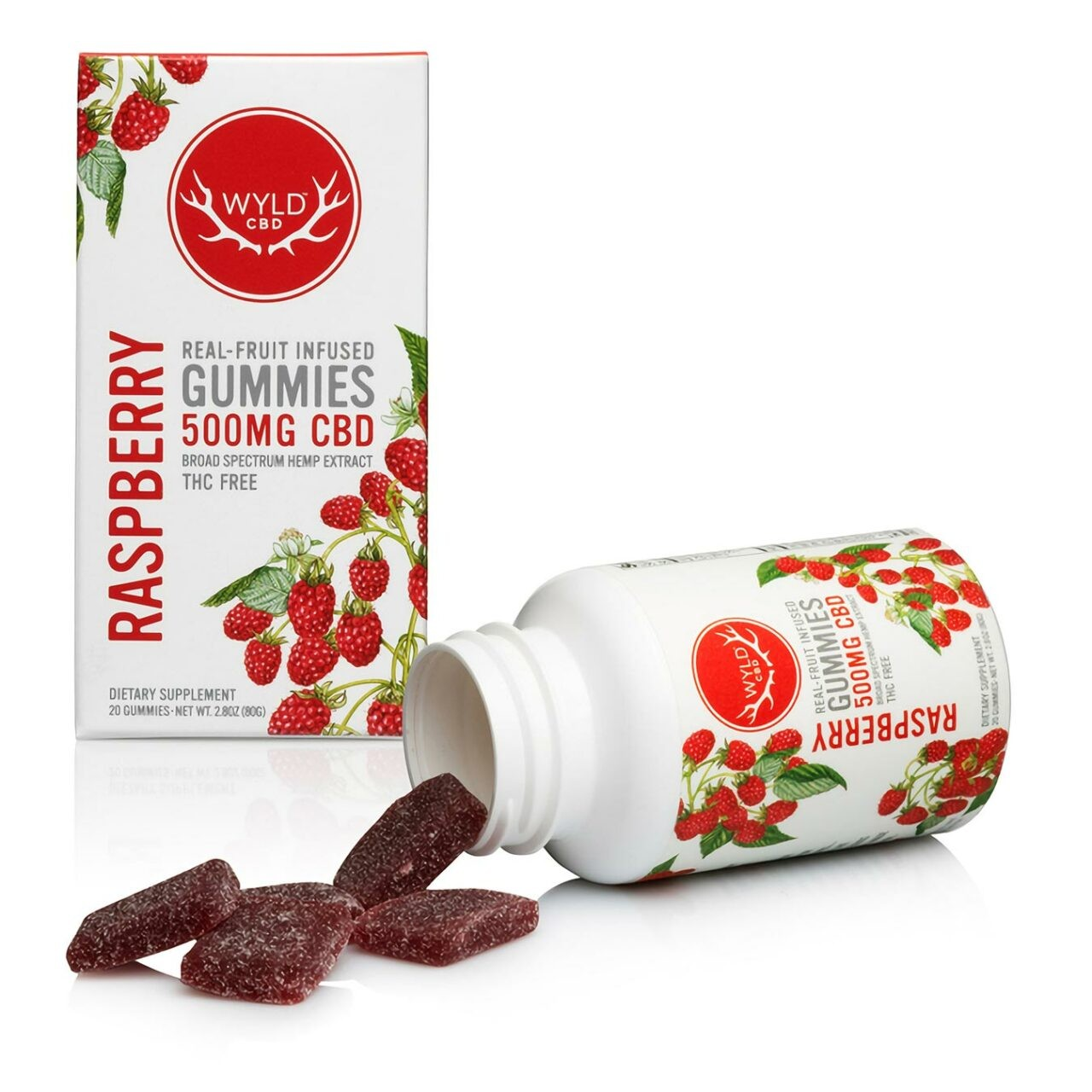 Photograph of product: Wyld | CBD Gummies | Raspberry