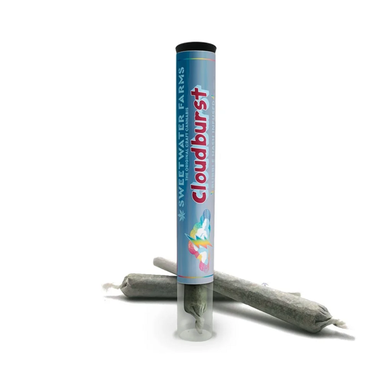 Photograph of product: 2pk Infused PR Blueberry Trainwreck (Bubble au chocolat) swf