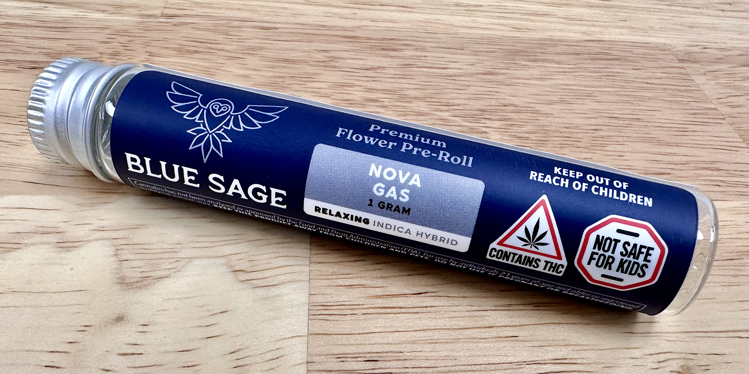 Photograph of product: Nova Gas 1g Premium Pre-roll