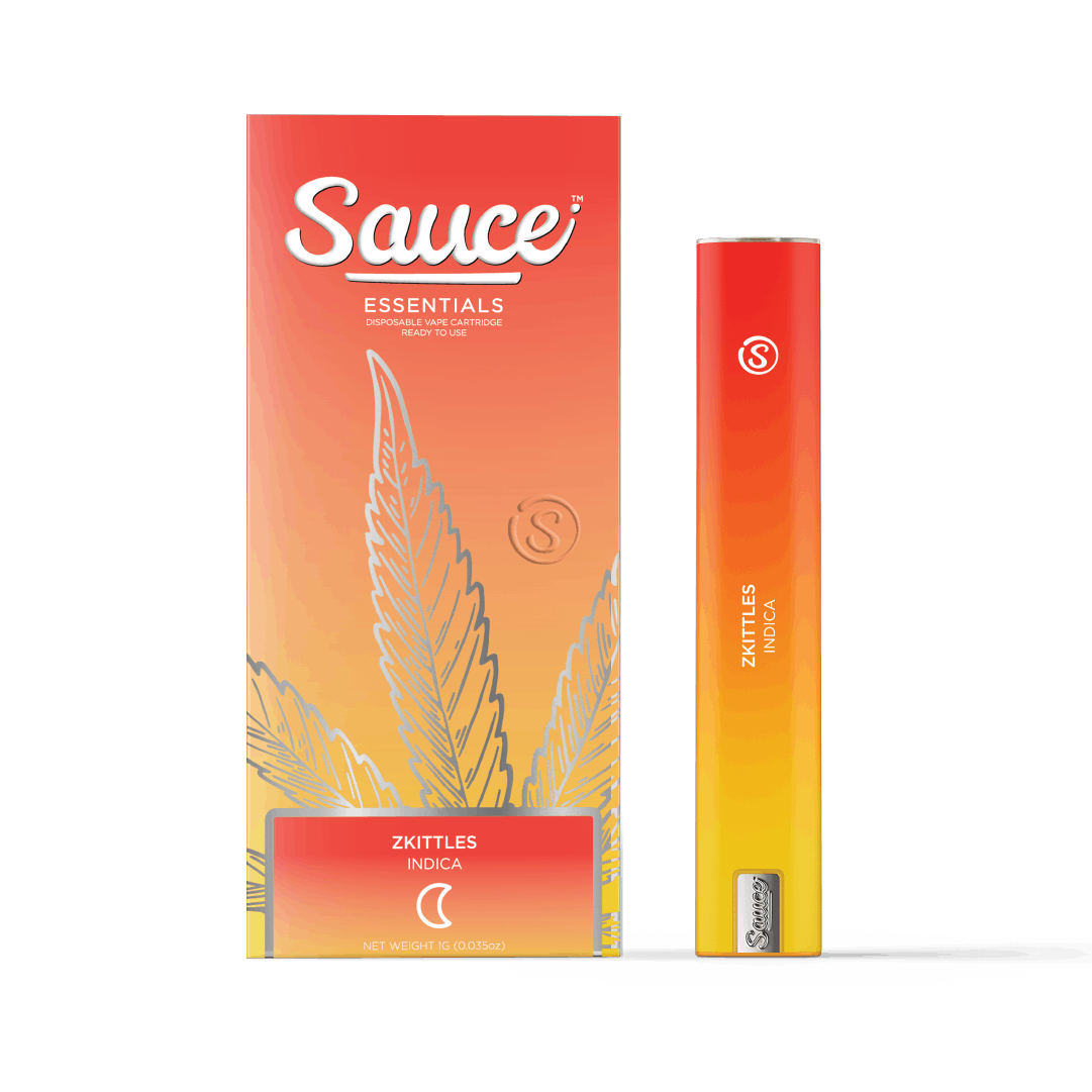 Photograph of product: Sauce Essentials | Zkittlez Live Resin All-In-One | 1.25g