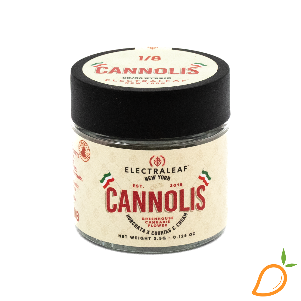 Photograph of product: 3.5g Cannolis Prepackaged Flower Electraleaf