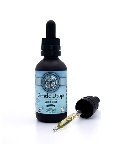 Photograph of product: TreeWorks | Gentle Drops HIGH CBD | 900mg CBD | 90mg TH-oui