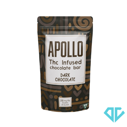 Photograph of Product: Apollo Dark Chocolate Bar 200mg